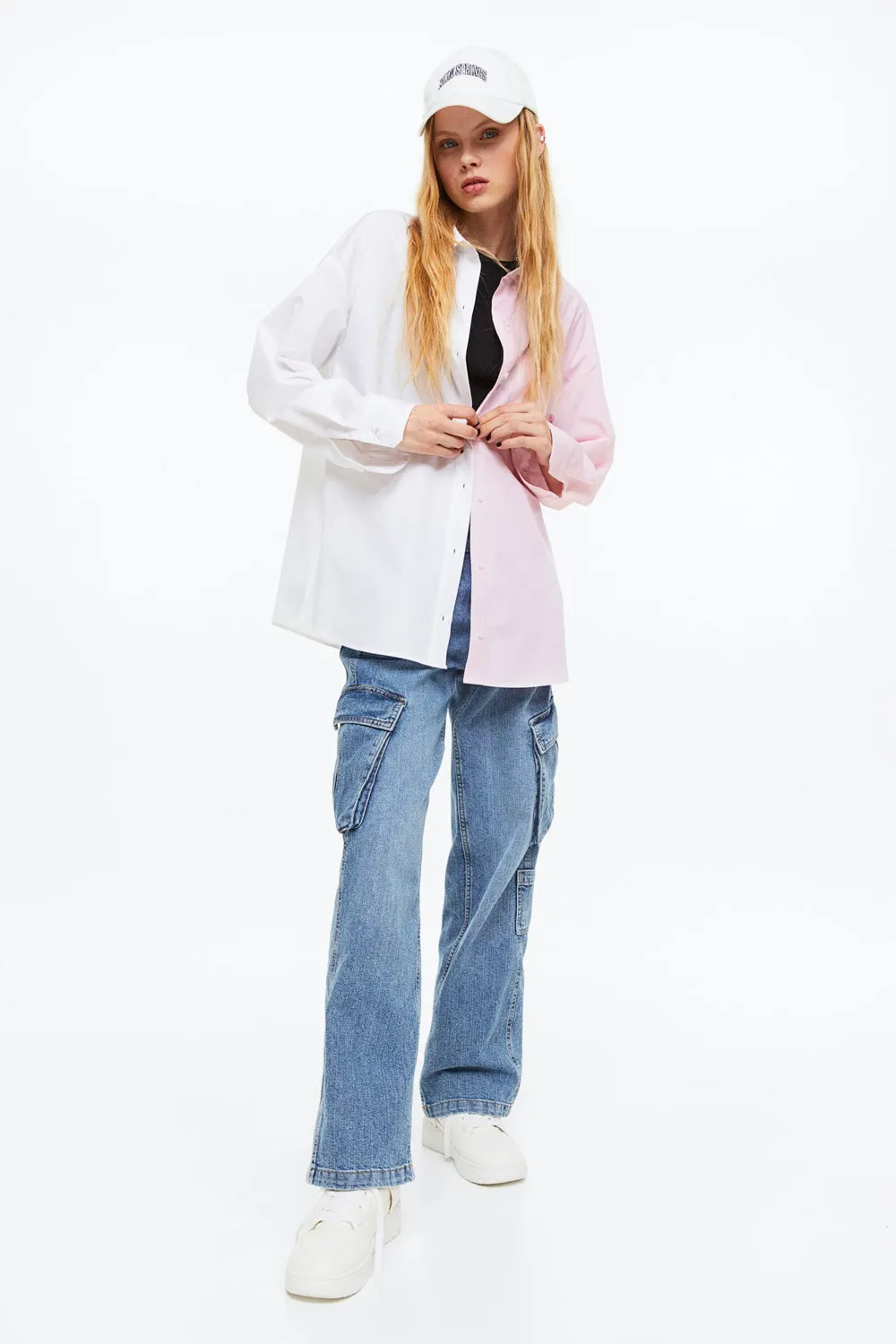 Oversized Poplin Shirt