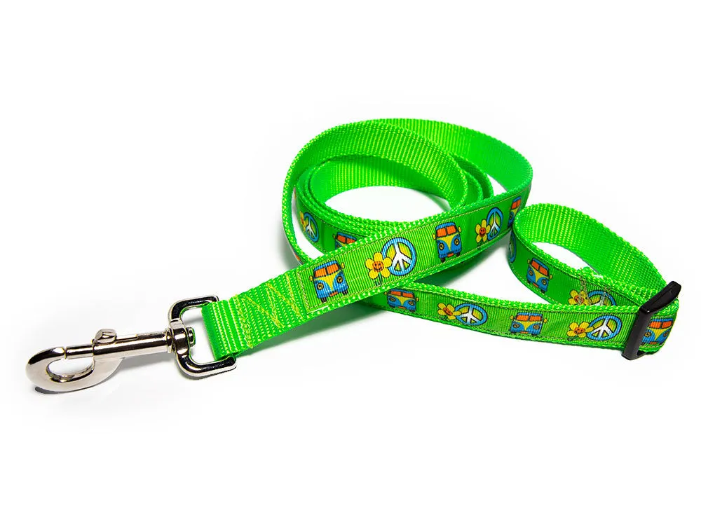 Peace Sign Dog Leash