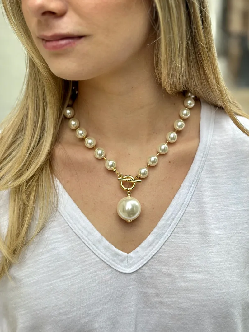 Pearl Enchantment Collar Necklace