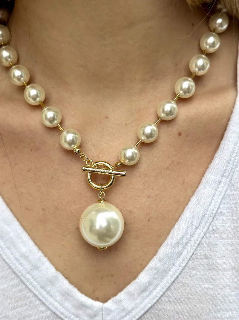 Pearl Enchantment Collar Necklace