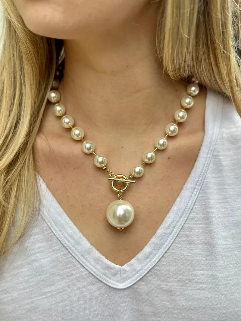 Pearl Enchantment Collar Necklace