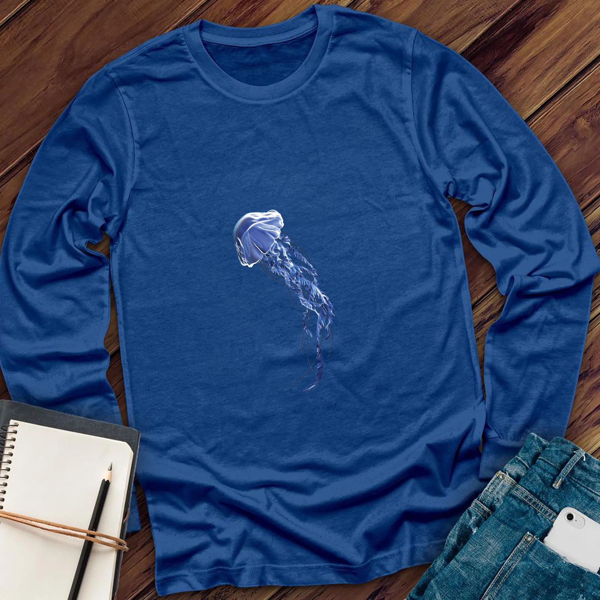 Purple Jellyfish Long Sleeve