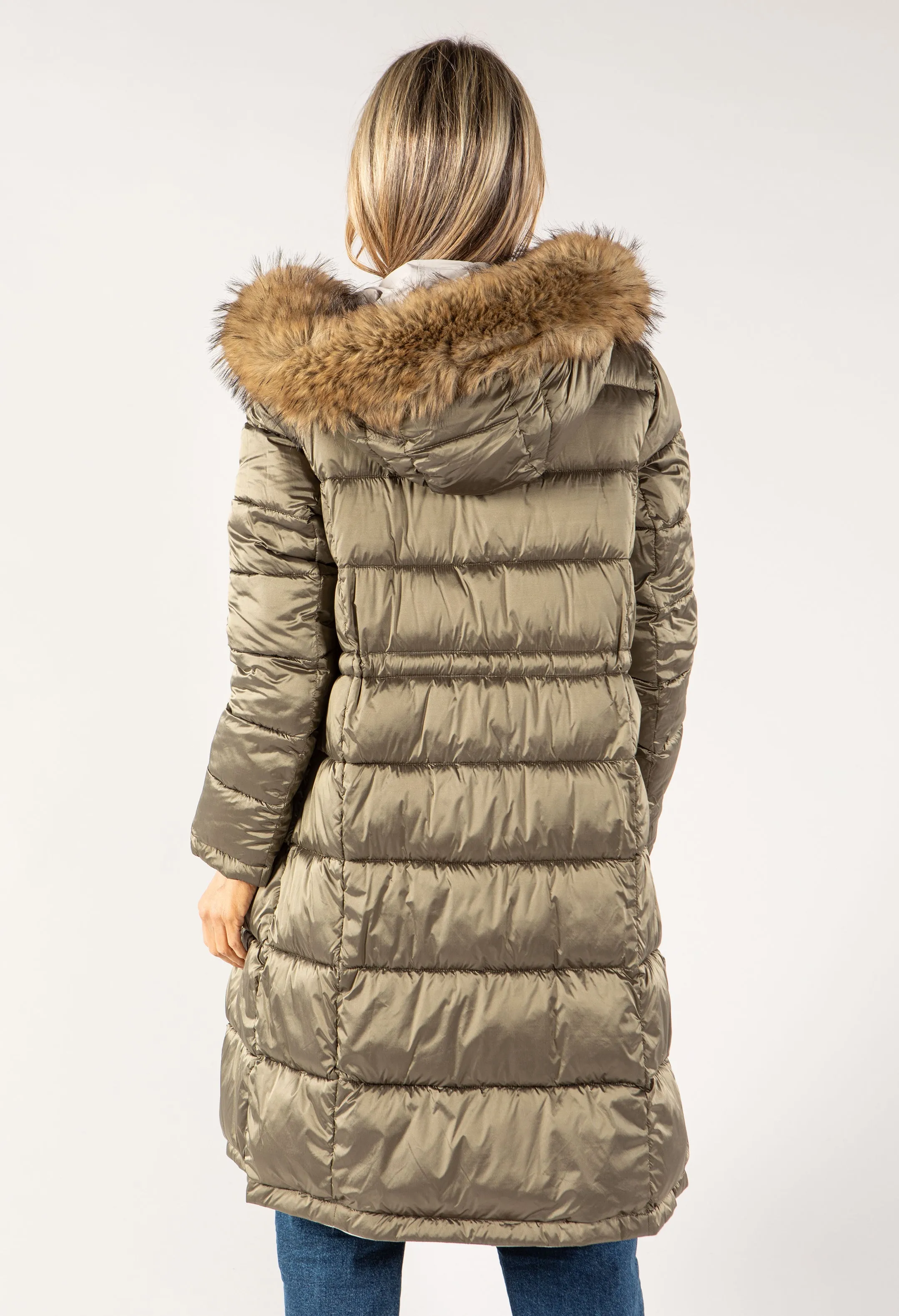 Reversible Longline Padded Coat