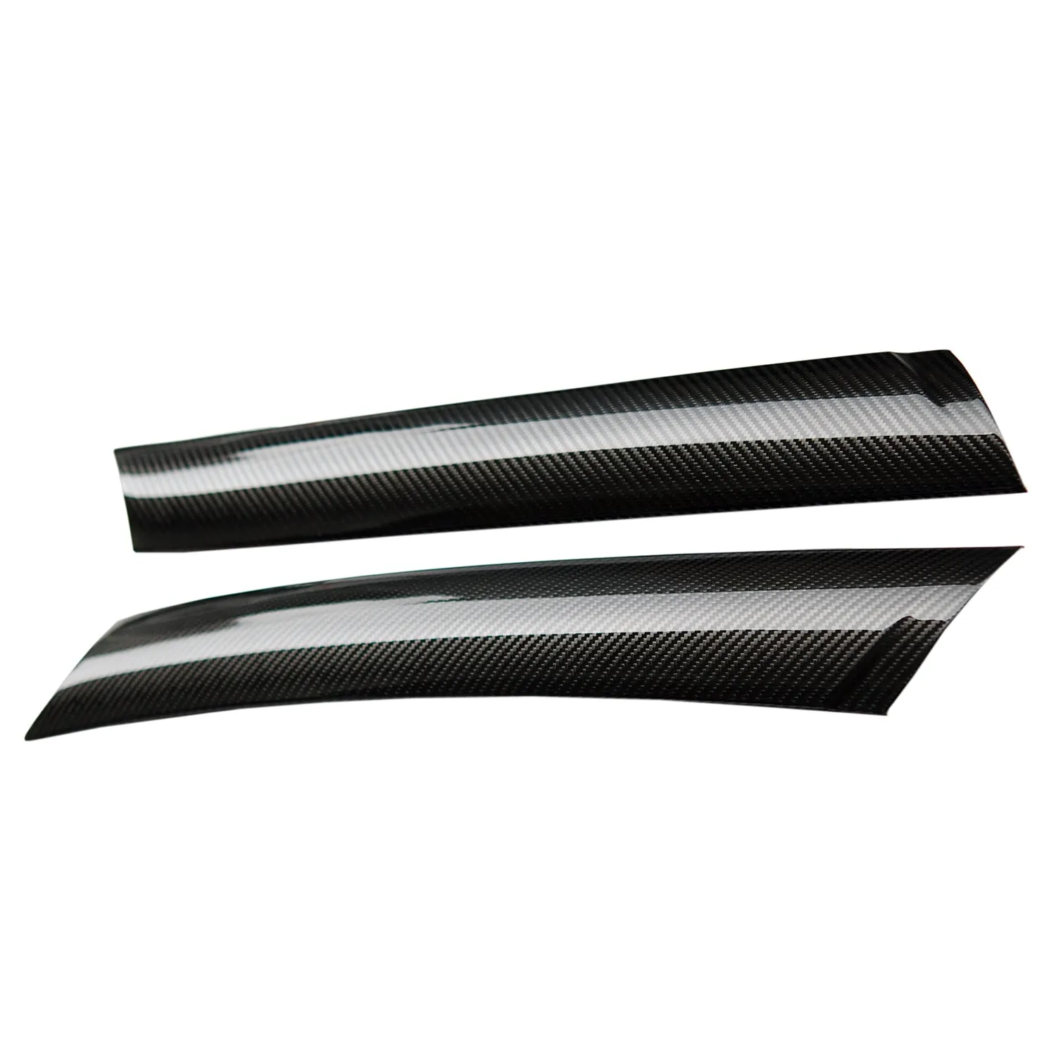 Rexpeed Dry Carbon Fiber Exterior A-Pillar Covers (MK5 Supra)