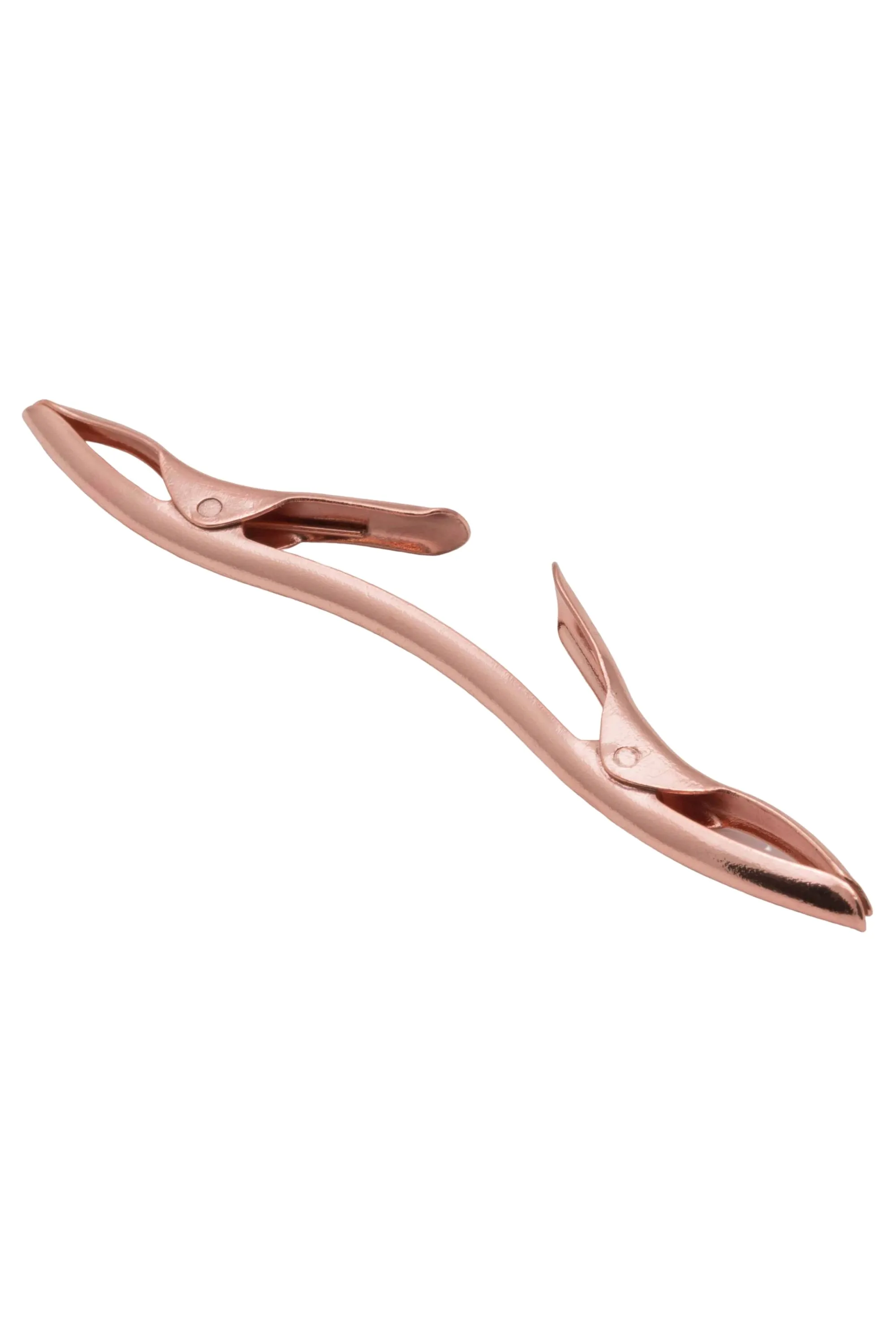 Rose Gold Collar Clip for Narrow Spread Collars