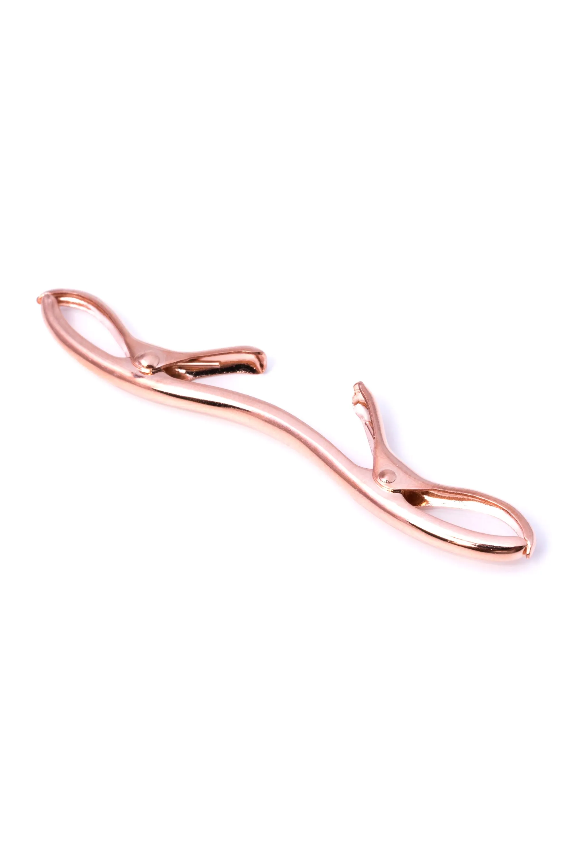 Rose Gold Collar Clip for Narrow Spread Collars