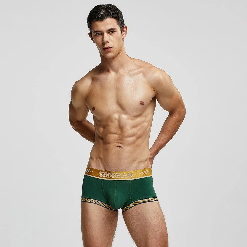 Seobean Gold Braid Boxer Briefs