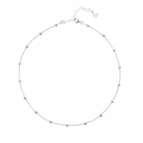 Silver Collar Necklace