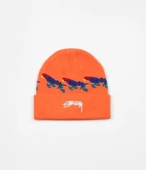 Stussy Parrot Cuff Beanie - Orange