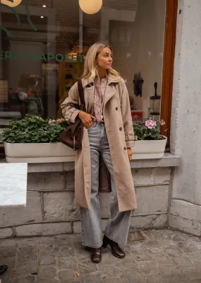 Taupe Jannah Coat