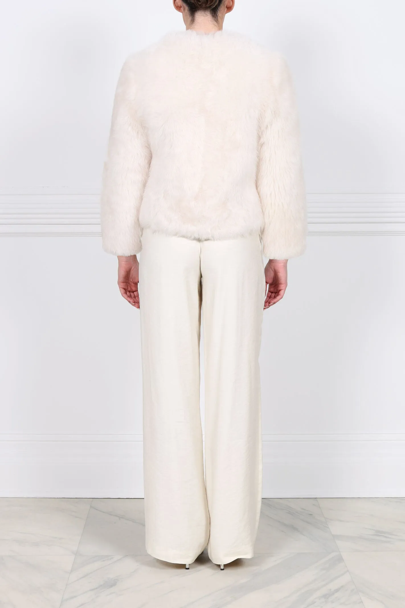 The Yulia  Toscana Shearling Jacket