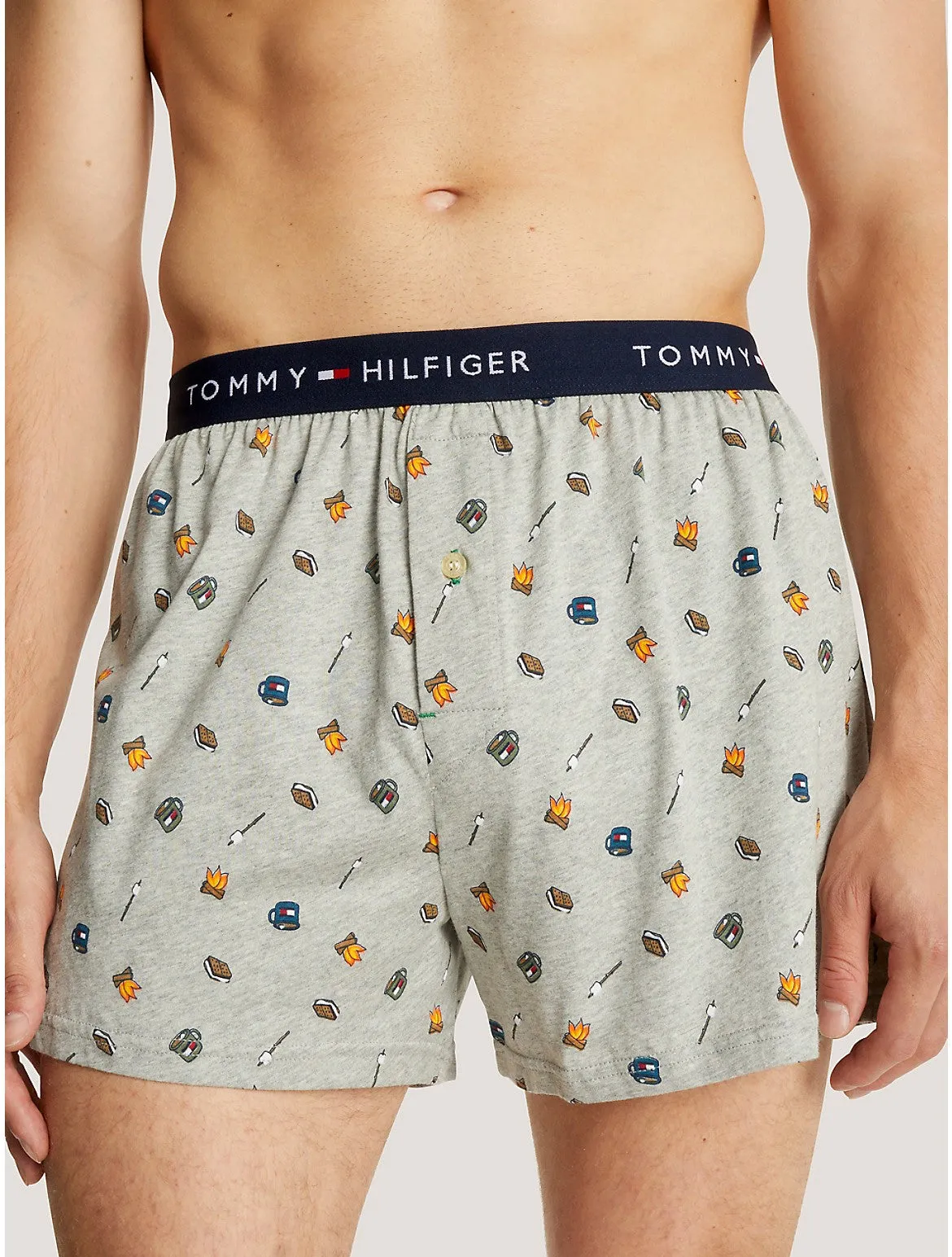 Tommy Hilfiger Men's Slim Fit Fashion Knit Boxer