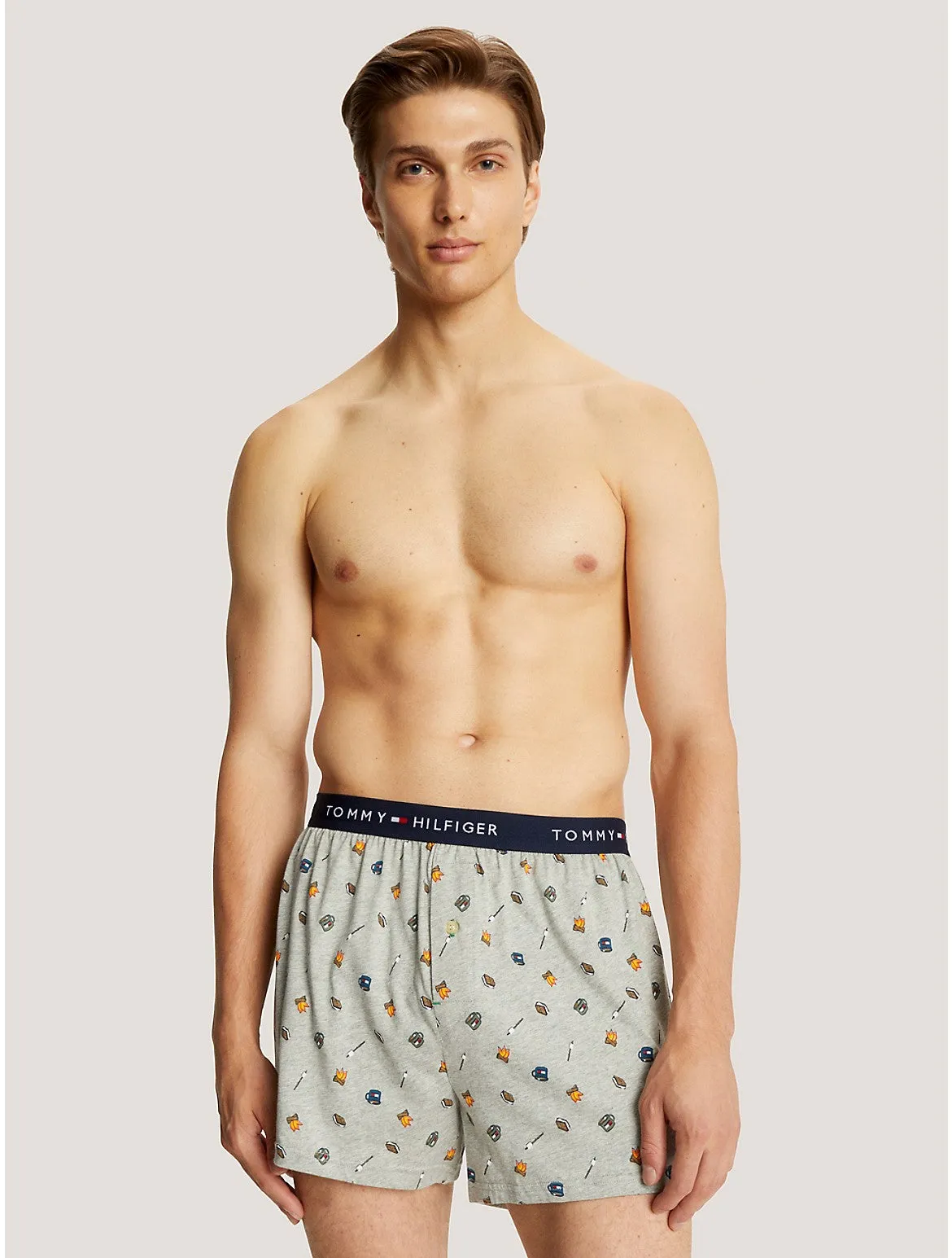 Tommy Hilfiger Men's Slim Fit Fashion Knit Boxer