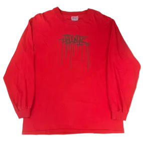 Vintage Think Skateboards "Drip Logo" Long Sleeve Shirt