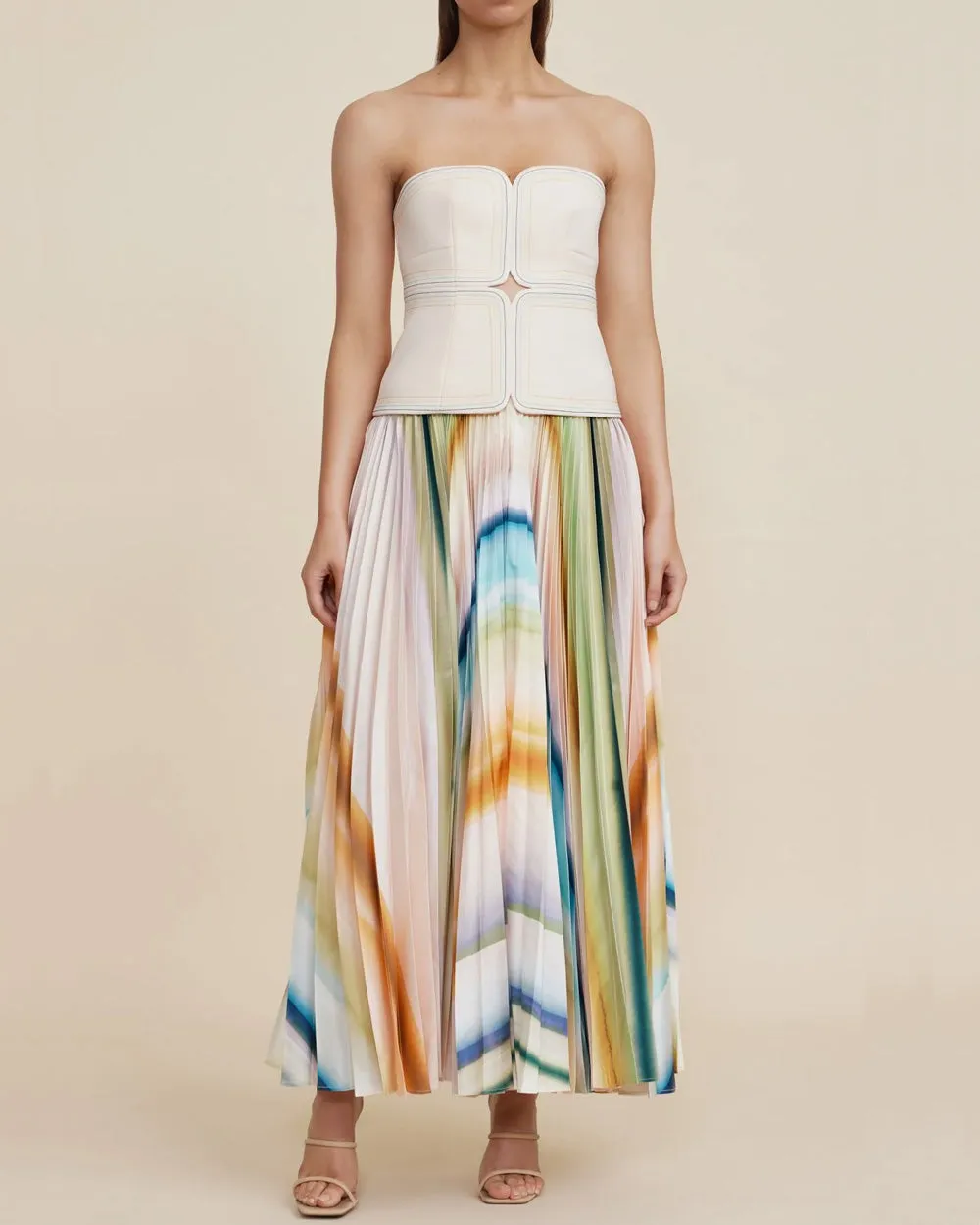 Watercolor Avonlea Midi Dress