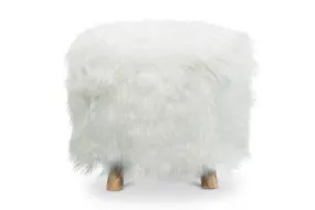 Wilkins Faux Fur Ottoman