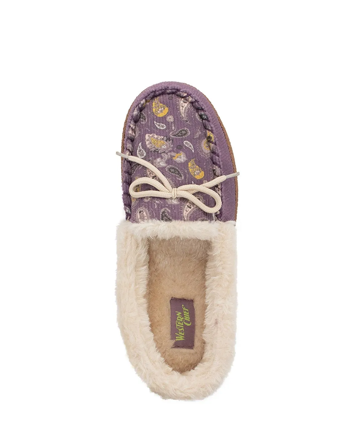 Women's Elaine Paisley Slipper - Purple