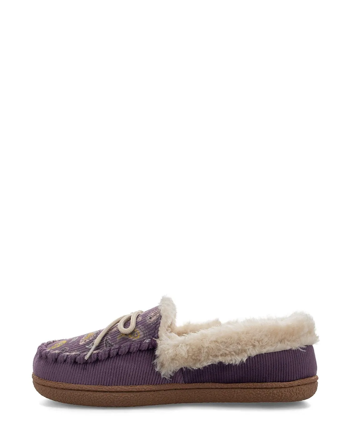 Women's Elaine Paisley Slipper - Purple