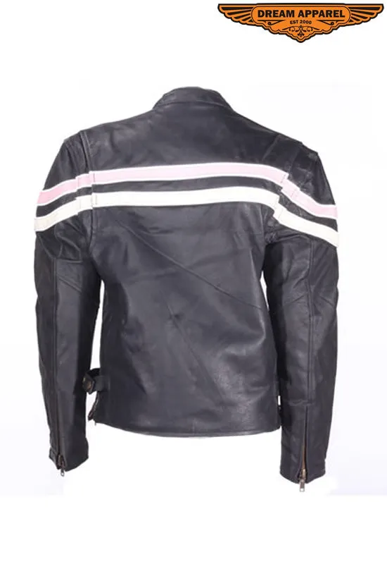 Womens Reversible Motorcycle Jacket